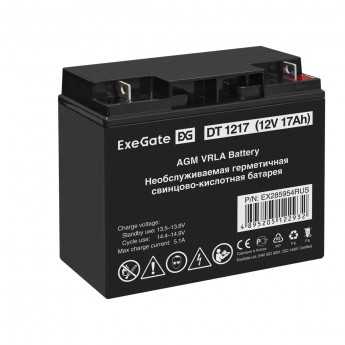 Аккумуляторная батарея EXEGATE DT 1217 Аккумуляторная батарея EXEGATE DT 1217