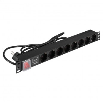 Блок розеток EXEGATE SERVERPRO PDU-19H805 Al-8S-EU3CU-SW-SPD1