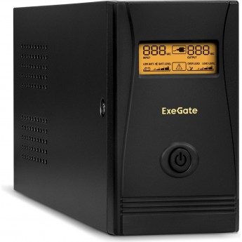 Источник бесперебойного питания EXEGATE SPECIALPRO SMART LLB-600.LCD.AVR.4C13.RJ.USB