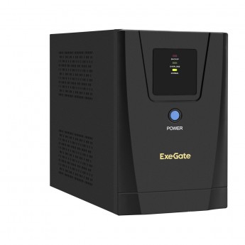 Источник бесперебойного питания EXEGATE SPECIALPRO UNB-1600.LED.AVR.2SH.3C13 Источник бесперебойного питания EXEGATE SPECIALPRO UNB-1600.LED.AVR.2SH.3C13