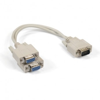 Кабель EXEGATE EX-CC-VGA-15M2X15F-0.3 Кабель EXEGATE EX-CC-VGA-15M2X15F-0.3