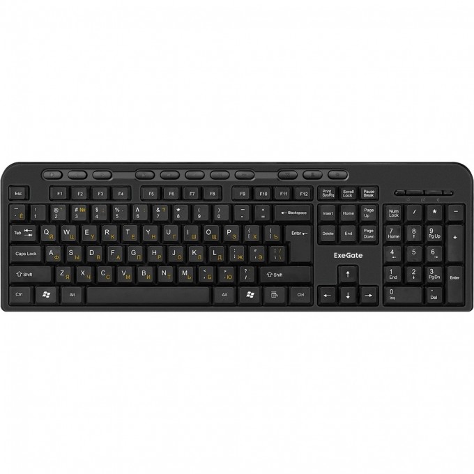 Клавиатура EXEGATE MULTIMEDIA PROFESSIONAL STANDARDLY-500M COLOR BOX EX286177RUS