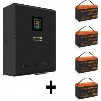 Комплект EXEGATE ИБП EX296003RUS + батарея 100Aч EX285656RUS 4шт Комплект EXEGATE ИБП EX296003RUS + батарея 100Aч EX285656RUS 4шт