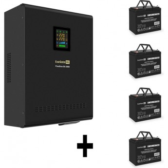 Комплект EXEGATE ИБП EX296003RUS + батарея 75Aч EX282983RUS 4шт