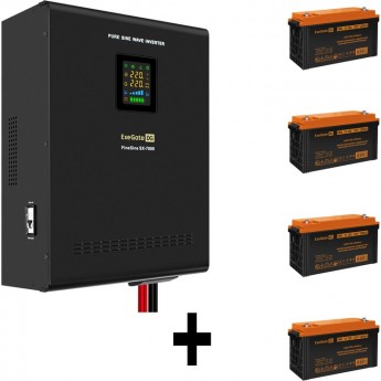 Комплект EXEGATE ИБП EX296005RUS + батарея 120Aч EX285657RUS 4шт Комплект EXEGATE ИБП EX296005RUS + батарея 120Aч EX285657RUS 4шт