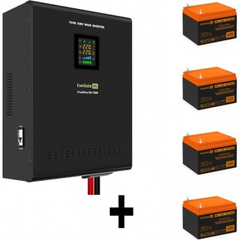 Комплект EXEGATE ИБП EX296005RUS + батарея 26Aч EX285663RUS 4шт Комплект EXEGATE ИБП EX296005RUS + батарея 26Aч EX285663RUS 4шт