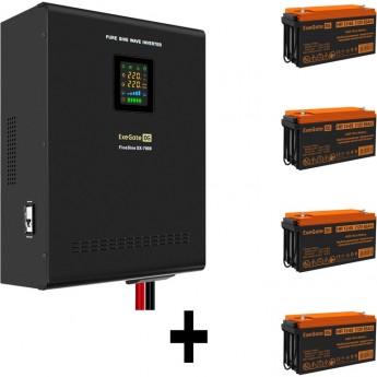 Комплект EXEGATE ИБП EX296005RUS + батарея 65Aч EX282982RUS 4шт Комплект EXEGATE ИБП EX296005RUS + батарея 65Aч EX282982RUS 4шт