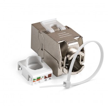 Модуль-вставка Keystone Jack RJ-45 EXEGATE KJ-8P8C-SH-C6A-180-TL