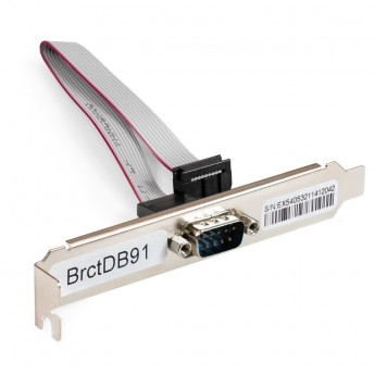 Планка портов в корпус 1xCOM EXEGATE BrctDB91 Планка портов в корпус 1xCOM EXEGATE BrctDB91