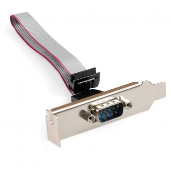 Планка портов в корпус 1xCOM EXEGATE BrctDB91-LP Планка портов в корпус 1xCOM EXEGATE BrctDB91-LP