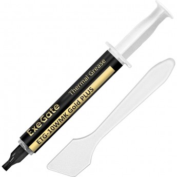 Термопаста EXEGATE ETG-10WMK Gold PLUS 4г Термопаста EXEGATE ETG-10WMK Gold PLUS 4г