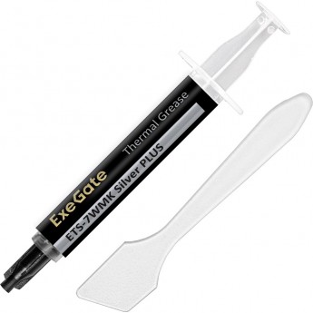 Термопаста EXEGATE ETS-7WMK Silver PLUS 1,5г Термопаста EXEGATE ETS-7WMK Silver PLUS 1,5г
