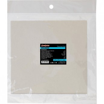 Термопрокладка EXEGATE EPG-6WMK 145X145X1.5 Термопрокладка EXEGATE EPG-6WMK 145X145X1.5