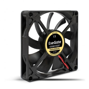 Вентилятор 12В DC EXEGATE EXTRASILENT ES08015S2P Вентилятор 12В DC EXEGATE EXTRASILENT ES08015S2P