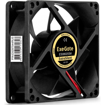 Вентилятор 12В DC EXEGATE EXTRASILENT ES08025SM Вентилятор 12В DC EXEGATE EXTRASILENT ES08025SM